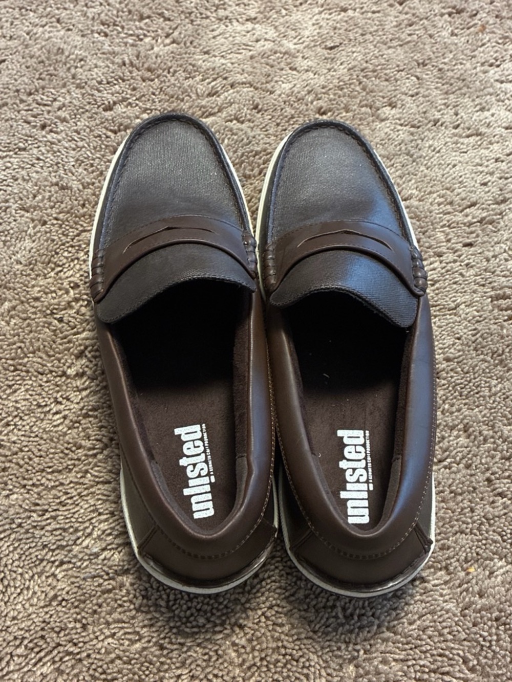 Unlisted Brown Men’s Slip-On Loafers